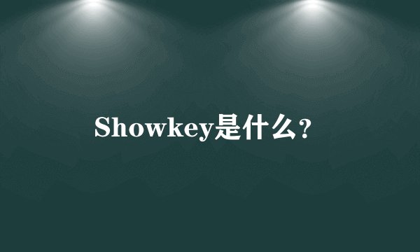 Showkey是什么？
