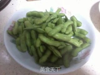 水煮毛豆角