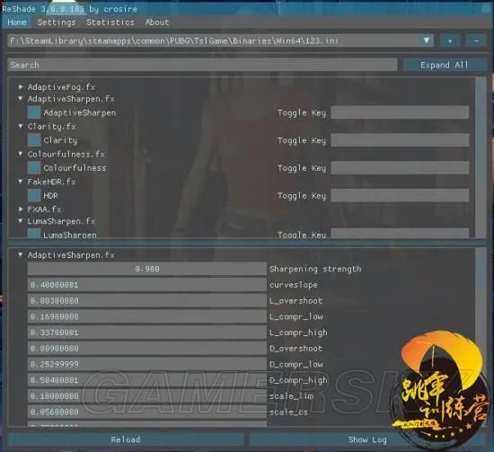 《绝地求生大逃杀》Reshade怎么设置 Reshade安装与设置图文教程