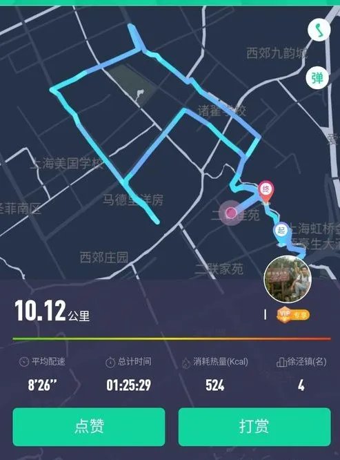 这个悦动圈跑步轨迹怎么看