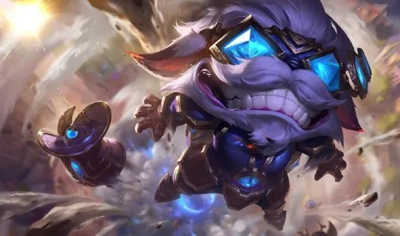 《LOL》吉格斯海克斯科技皮肤鉴赏