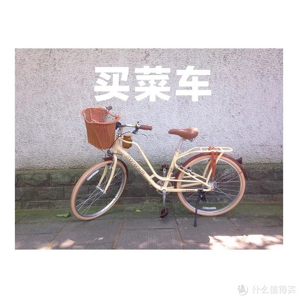#本站首晒# 真正的买菜车!GIANT 捷安特 MOMENTUM 七速女式休闲自行车