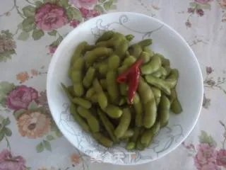 水煮毛豆角