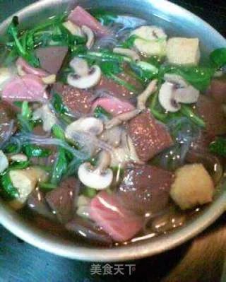 鸭血粉丝汤