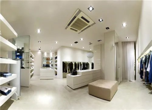 小型服装店室内装修效果图 2017服装店设计图片