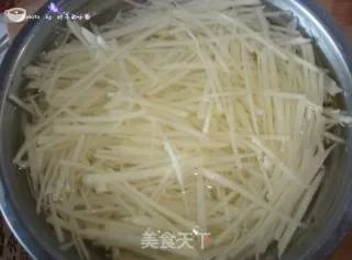 土豆丝炒肉