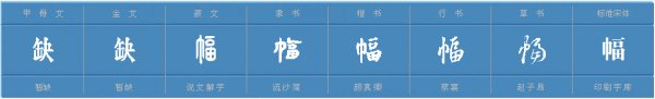 幅组词有哪些