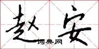 赵安