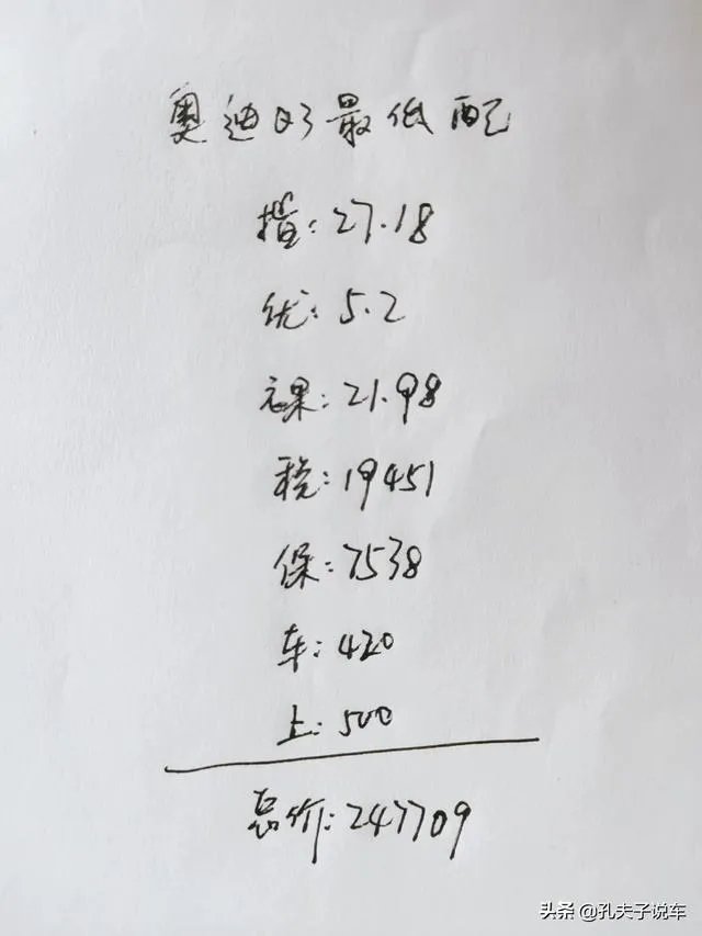 奥迪Q3怎么样,最低多少钱可以入手?