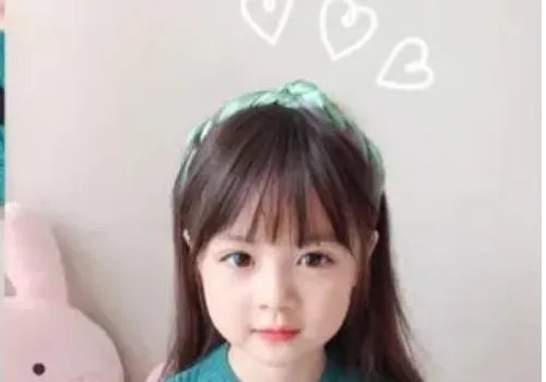 小女孩发型图片