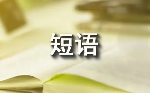 许多大量的英文短语有哪些及其用法