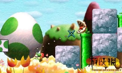 惊喜！《超级马里奥世界2》3DS版新图截图欣赏