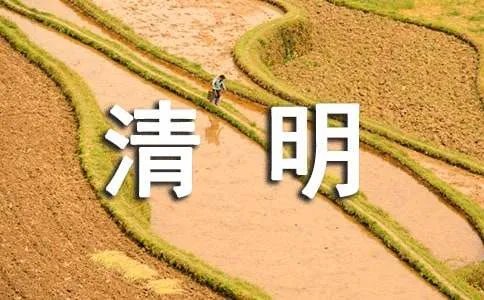 清明节网上祭奠寄语