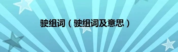 驶组词(驶组词及意思)