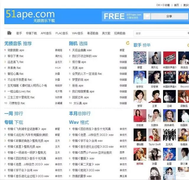 哪些网站可以下载无损音乐?