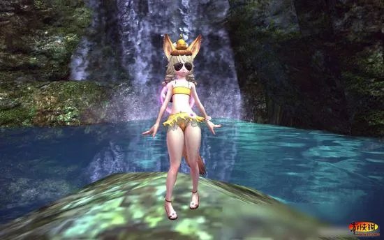 来大饱眼福吧！《TERA》海量比基尼泳装妹子