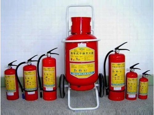 灭火器使用的四个步骤