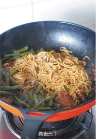 豆角焖面