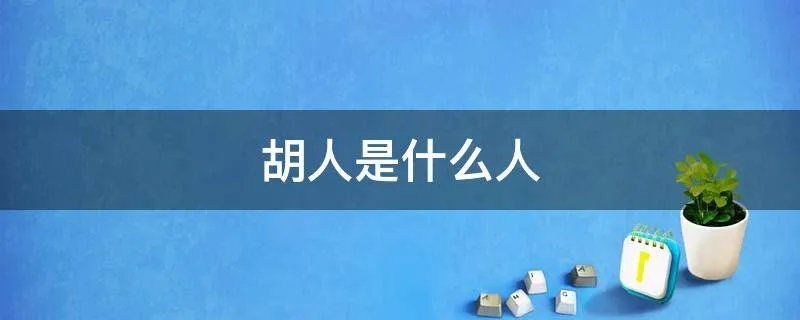 胡人是什么人