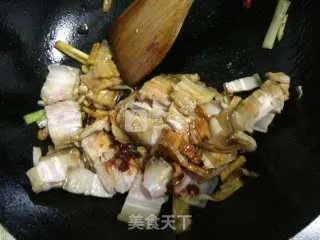 荷兰豆炒五花肉