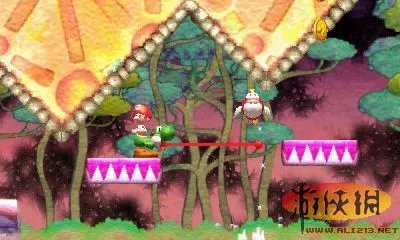 惊喜！《超级马里奥世界2》3DS版新图截图欣赏