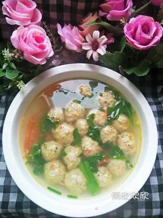蔬菜肉丸汤