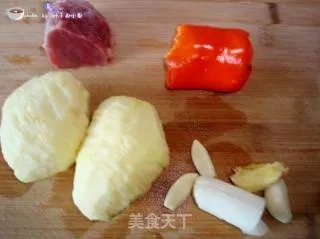 土豆丝炒肉