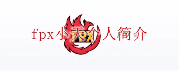 fpx小天个人简介