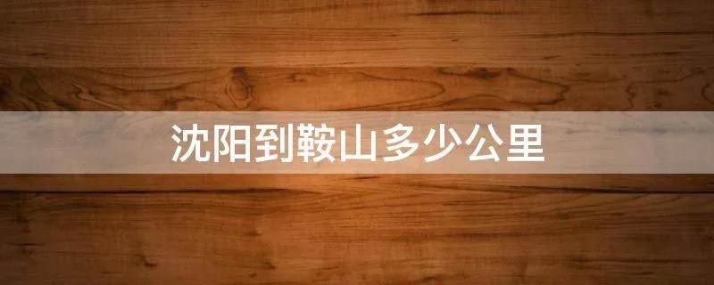 沈阳到鞍山多少公里