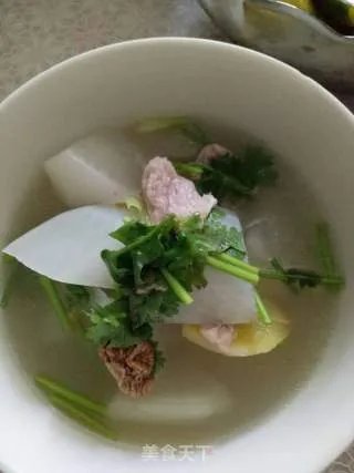 白萝卜炖羊肉