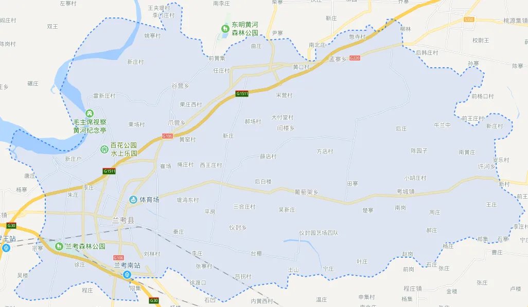 河南省兰考县有几个乡镇