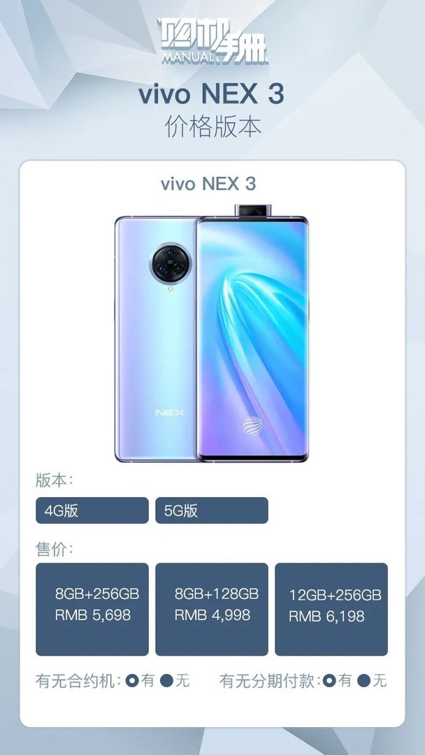 不只99.6%瀑布屏:vivo NEX 3硬核实力一篇看懂