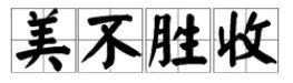 美不胜收的意思是什么？