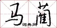 马蔺