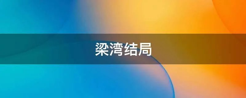 梁湾结局