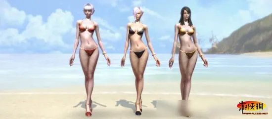 来大饱眼福吧！《TERA》海量比基尼泳装妹子