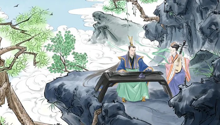 垂緌饮清露的读音是什么