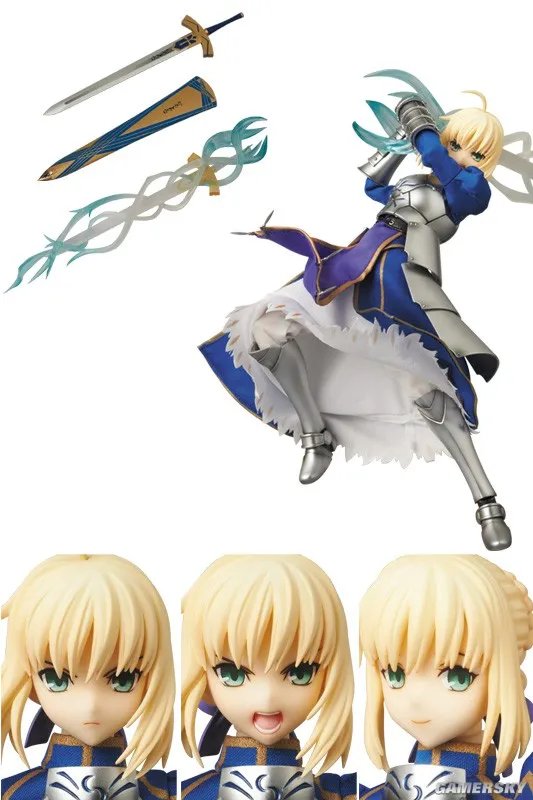Fate zero REAL ACTION HEROES No.619 saber手办