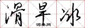 滑旱冰