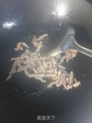 土豆丝炒肉