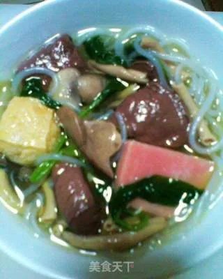 鸭血粉丝汤