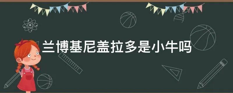 兰博基尼盖拉多是小牛吗