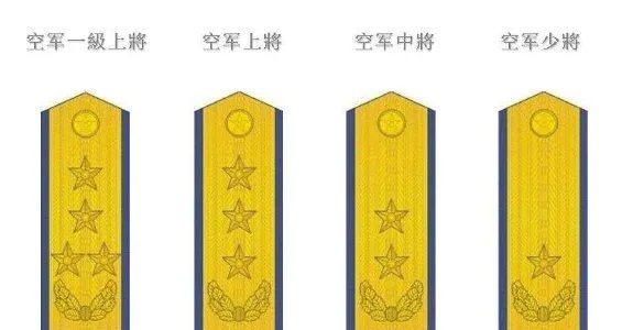 军衔等级排名从小到大是怎样排的？