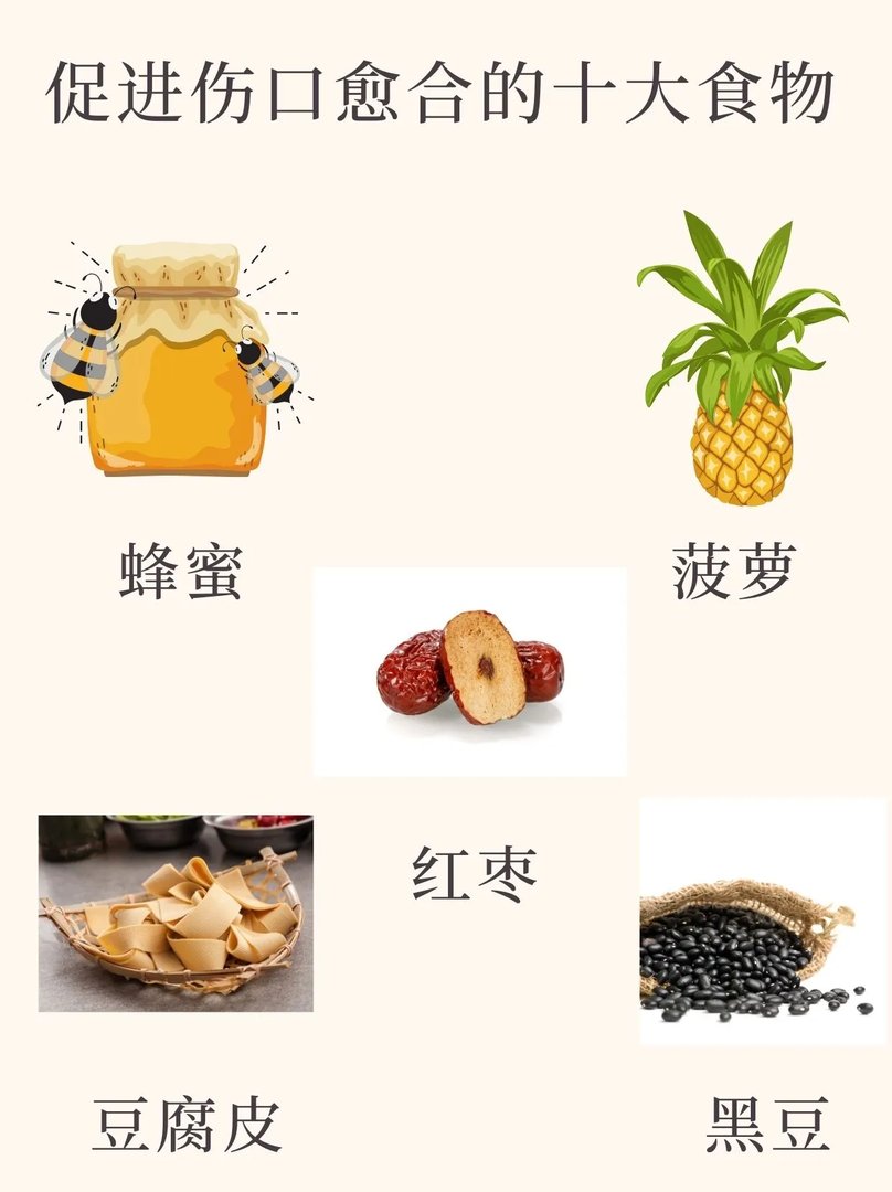 促进伤口愈合的十大食物!