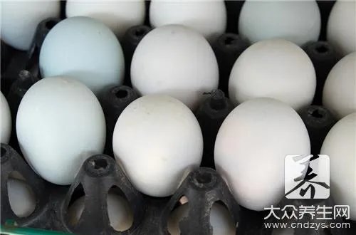 鸭蛋的营养价值及功效与作用