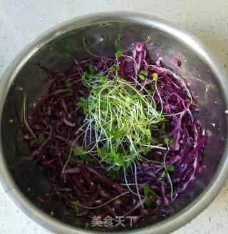 凉拌紫甘蓝