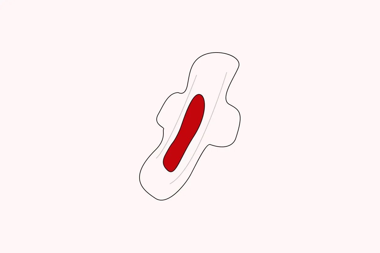 月经正常颜色的图片