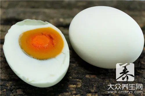 鸭蛋的营养价值及功效与作用