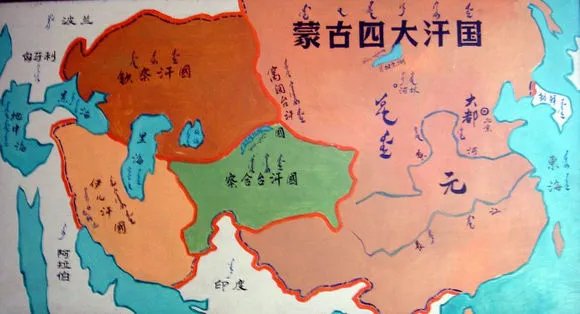 元朝疆域图:元朝地图最大时全图,元朝疆域变化图