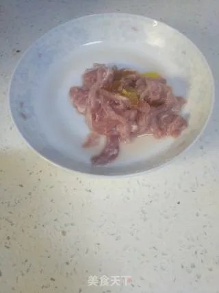 土豆丝炒肉